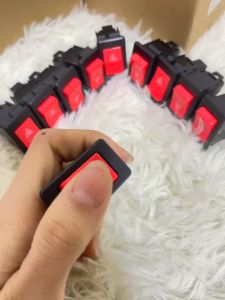 COMBO 5 công tắc bập bênh ô tô 2 chân hình tam giác. Công tắc bập bênh số 1