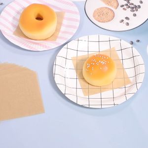 500 Pcs Unbleached Parchment Paper Baking Sheets 4X4 Inches Non-Stick Precut Baking Parchment Perfect for Wrapping