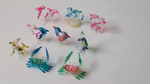 ตุ๊กตาแก้ว No.7 - เหมาะสำหรับเป็นของขวัญและสะสมสำหรับคนรักสัตว์