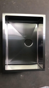 JX MALL 304 Stainless Steel Kitchen Sink 3MM Thick | Silver & Black