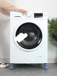 จัดส่งด่วน ขารองเครื่องซักผ้า ที่รองขา ปรับระดับ ระดับเครื่องซักผ้า เซท4ชิ้น กันลื่น กันสั่นสะเทือน ติดตั้งง่าย  ที่รองขาเครื่องซักผ้าคุณภาพ