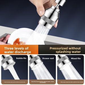 SUNINLIFE | Omnidirectional Splash-proof Extended Water Faucet Pressure Boost Extension
