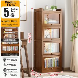 KAIPAQI | Multi-layered Integrated Storage Cabinet Bookcase