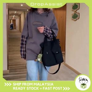 DROPASSIST 1780  Large Capacity Casual Canvas Shoulder Womens Bag Student Beg Handbag Messenger Shopping Bag