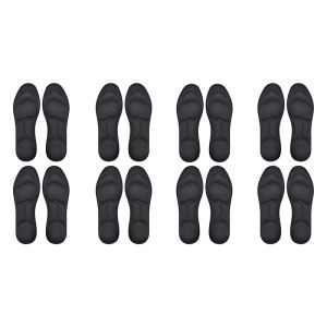 4Pairs/8Pairs/16Pairs Thick Memory Foam Arch Support Insoles For High Heels Sneakers Flats Improve Foot Comfort And Posture