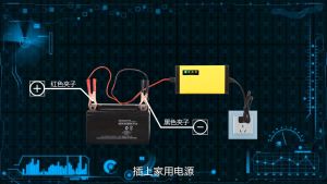 CAS CASAN AKI MOTOR MOBIL 12V 2A 12V/12A PORTABLE OTOMATIS CHARGER ACCU CARGER AKI PORTABLE MOTOR MOBIL Dbest Store