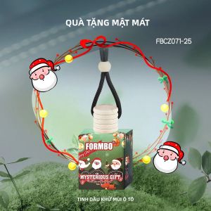 Nước Hoa Ô Tô Hình Người Tuyết Giáng Sinh - Hương Thơm Lưu Giữ Lâu Dài Khử Mùi Làm Thơm Không Khí Cho Nội Thất Xe Hơi