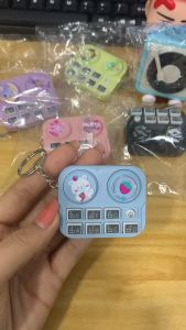 พร้อมส่ง พวงกุญเเจ เครื่องดนตรี Mini สําหรับเด็กตกเเต่งกระเป๋าสตางค์กระเป๋าสะพาย สีพาสเทล น่ารัก