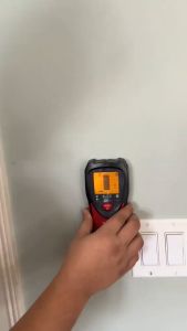 COD Alat deteksi arus Detektor metal besi beton logam kayu kabel listrik AC LCD Wall Scanner 3 in 1