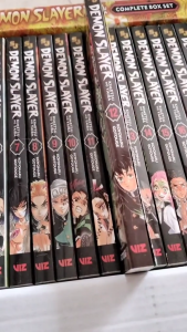 Demon Slayer Manga Single Books (English) Brand New