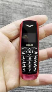 MAFAM | Super Mini Mobile Cute Style Single Sim SOS Call Voice Changer Pocket Size Finger Mobile Phone For Young Kids No Apps