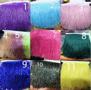 Flowery Bead Fringes 15cm