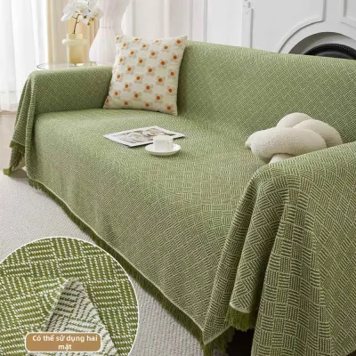 ZHENTAIYUAN | Vải Bọc Sofa Đơn Giản Hai Mặt Cotton
