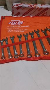 IWA Germany 8-22 mm Kunci Ring Pas 11 pcs Combination Wrench Ringpas 11pcs