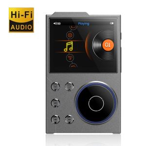 High Quality Zinc Alloy MP3 Player TFT Display Type-c Charging Port Support 16GB to 256GB Memory Card 20 Languages Switching