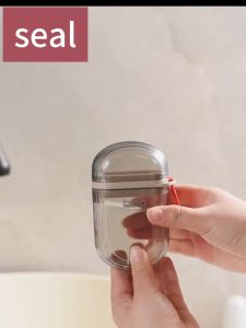 ที่ใส่แปรงสีฟันและยาสีฟันแบบพกพา - ดีไซน์เรียบง่าย ใช้งานได้ทั้งในบ้านและระหว่างเดินทาง HE0116