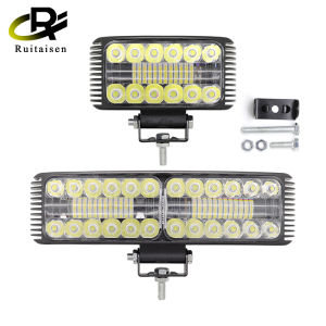 Đèn LED Làm Việc 5Inch 65W Đèn Pha Đèn LED Ô Tô Đèn LED Ô Tô Hình Vuông Xe Tải Địa Hình Mini Phụ Kiện Xe Địa Hình