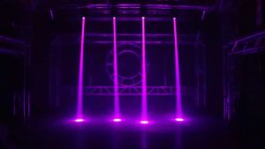 120W moving head beam light RGBW moving with rainbow effect with gobo and prism smart body For Party/Club/Disco/Wedding/DJ