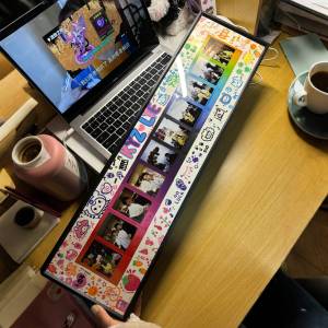 Khung Ảnh DIY Hình Cầu Vồng Dài Trang Trí Nhà Cho Cặp Đôi Nam Nữ Phong Cách Hiện Đại Đơn Giản Không Có Hình Ảnh