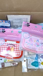 One Push Wet Sheet Lid My Melody 50th - Tutup Tissu