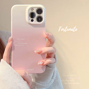 JIFANPAUL | Gradient Film Case for iPhone 16 Simple Smooth Anti-shock Comfortable Feel Universal for Men and Women
