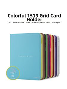 sanseking | Pokemon TCG Album 9 Grid PU Zipper Design