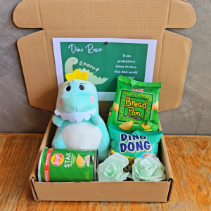 ✨ Dino Green Savory Gift Giftset Cute Gift Ideas Bundle for Girlfriend Boyfriend Valentines Day Monthsary Anniversary Holidays