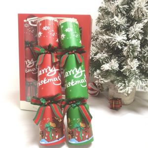 A box of 8 Christmas Theme Party  Christmas cookies Christmas firecrackers. 11 inchesChristmas Decorations Gifts to Enliven the Atmosphere