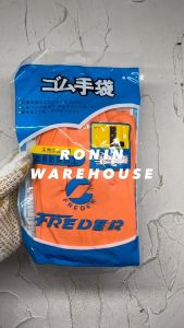 Sarung Tangan Karet Latex Glove M L Cuci Piring FREDER