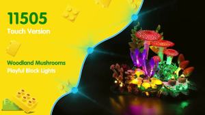 Bộ Đèn LED Kyglaring Dành Cho Khối Xây Dựng Lego Woodland Mushrooms 11505 - Không Bao Gồm - Thích Hợp Cho Trẻ Từ 14 Tuổi Trở Lên