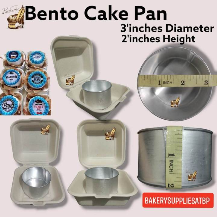 3x2 inches BENTO CAKE PAN Mini Cake Pan Eco-Friendly Round