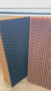 กระดาษรังผึ้ง Cooling pad หนา 15cm สำหรับระบบอีแวป แผ่นคูลลิ่งแพด กระดาษธรรมดา เปิดใบกำกับภาษีได้