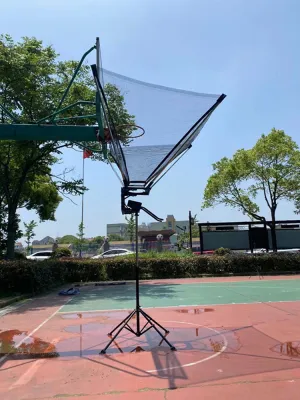 Portable Single-user Basketball Shooting Trainer Auto-returning Ball Machine