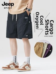 JEEP SPIRIT | Casual New Straight-leg Sport Cool Ice Silk Mens Pants