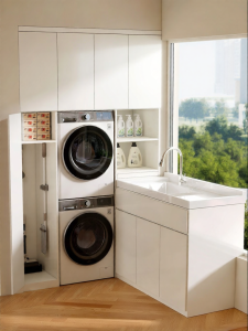 BEIQIVI | Customized All-in-one Laundry Cabinet Sink