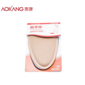 Aokang Official Store Thickened Half Size High Heels Shoe Insoles Women Foot Pads Anti-Slip Pads Forefoot Cushioning