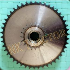 คูโบต้า เฟืองโซ่ DC70 / DC95 / DC105X 2ชั้น 46ฟัน x 19ฟัน x 22ฟัน (รุ่นใหม่ 46ฟัน x 19ฟัน x 22ฟัน) เพื่อ KUBOTA เบอร์ 50 40 เฟืองขับ รถเกี่ยวข้าวนวดข้าว (ราคาเสริม)