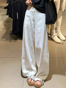 Quần Culottes Eo Cao Rộng Rãi Cho Nữ