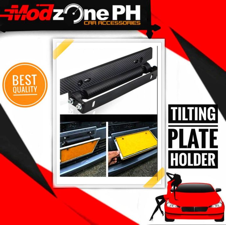 TILTING PLATE HOLDER CARBON FIBER MATTE UNIVERSAL Lazada PH