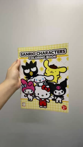 Sanrio Characters Coloring Book Ages 3+