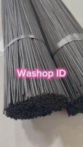 Jeruji Sangkar/lidi bambu Hitam 2mm 65cm isi 400 Batang Ruji Sangkar burung