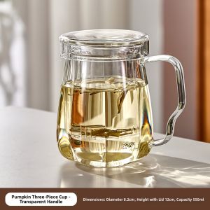 YAGANG | Thickened Heat-Resistant Glass Teacup