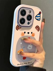 Cartoon Pocket Bear Phone Case for OPPO Findx9pro X8A6/A3PRO/A2m/A11 Protective Cover A97/93S/92 Women A58X/57/56 Women K11x/10 Big Fat