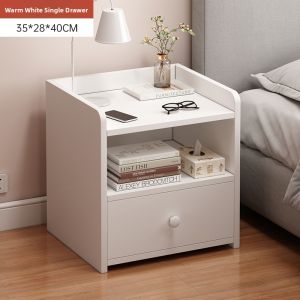 Modern Compact Bedside Nightstand