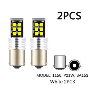 2x LED Reverse Light Bulb Lamp P21W BA15S 1156 for BMW E87 F20 F21 F45 F46 F23 F22 F87 E46 F30 F80 E36 E46 F34 F31 E90 E91 E39