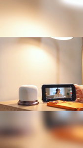 Polvcdg-G1 IPX5 waterproof magnetic mini speaker Bluetooth 6.0 speaker + stand two-in-one 360° surround sound personalized rotary switch portable speaker