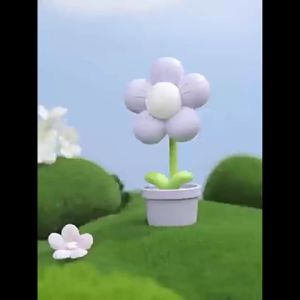 DIY 3D LED Night Light Bedroom Bedside Lamp Desktop Decor Lamp Kids Birthday Gift 创意可爱DIY小台灯桌面迷你花型摆件小夜灯儿童发光玩具