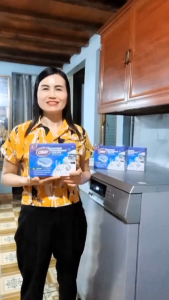Viên rửa chén OBAY không mùi 500gram - Hộp 25 viên (dùng cho máy rửa bát)