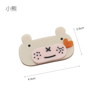 กิ๊บติดผมรูปสัตว์น่ารักสําหรับเด็กผู้หญิง เด็กทารก เครื่องประดับผมเด็กวัยหัดเดินคลิปหน้าม้าเด็กสีสันสดใส การ์ตูน สัตว์ เด็กทารก คลิป