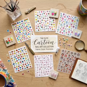 Sticker Dán Móng Tay Hoạt Hình Cute Nhiều Mẫu Trang Trí Nail Chống Nước WG090 - WG103
